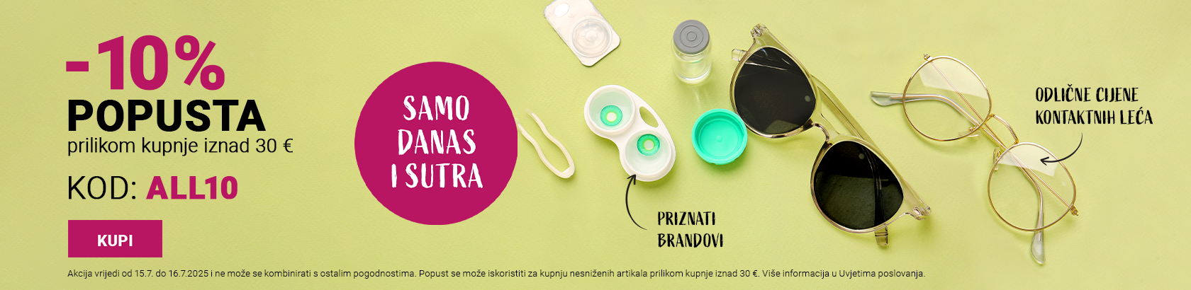-10% na sve danas i sutra