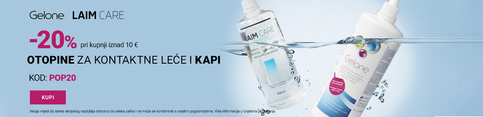 Otopine za kontaktne leće