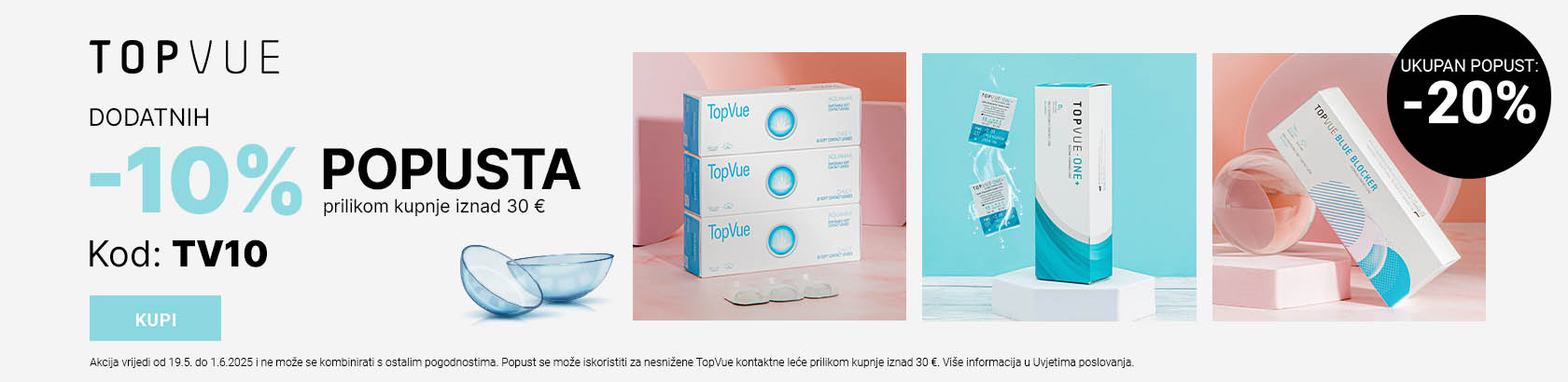 Pri kupnji iznad 30 €