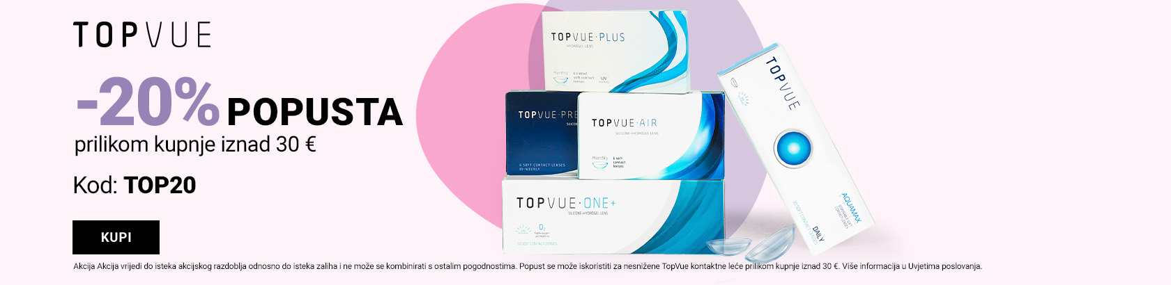 -20% na TopVue leće