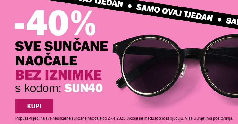 Flash ponuda na sunčane naočale