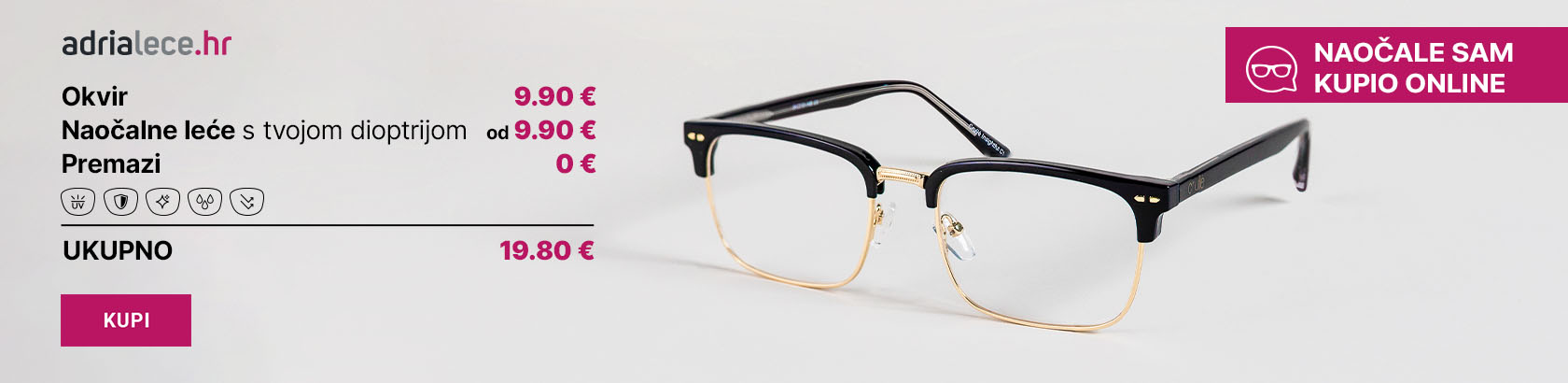 Dioptrijski okviri outlet