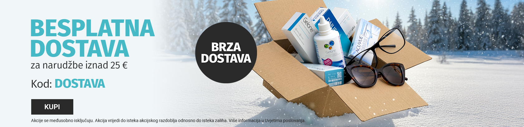 Besplatna dostava na 25€