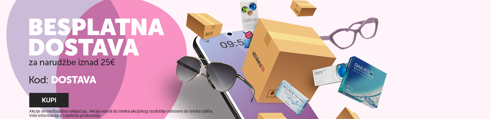 Besplatna dostava na 25€