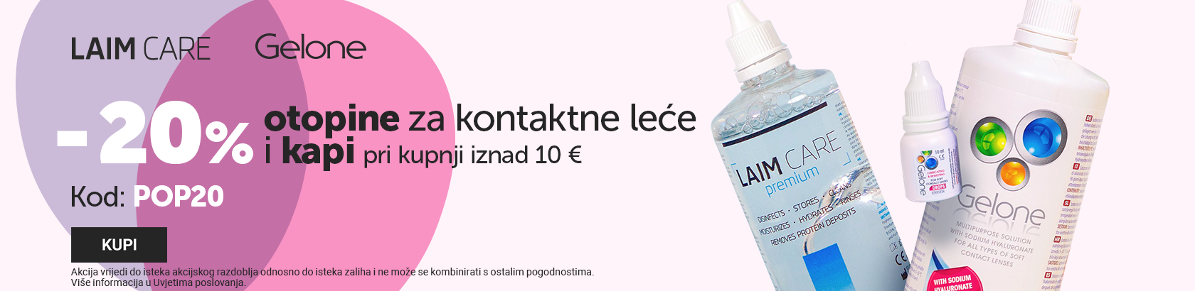 Otopine za kontaktne leće