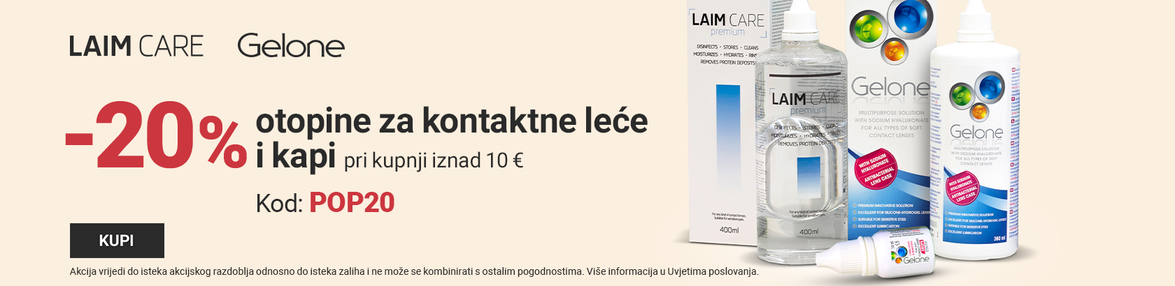 Otopine za kontaktne leće