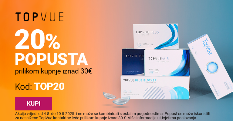 -20% popusta na sve TopVue leće