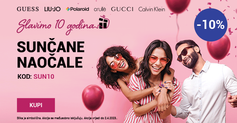 -10% na sunčane naočale