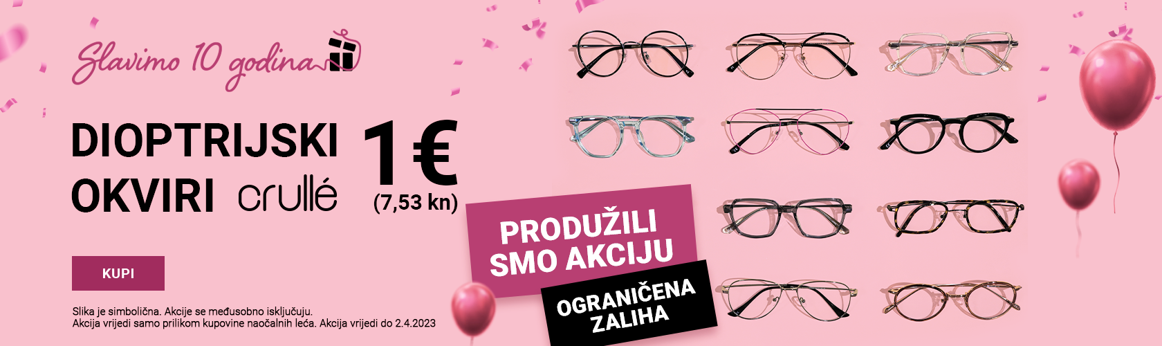 Crulle 1€ - extended
