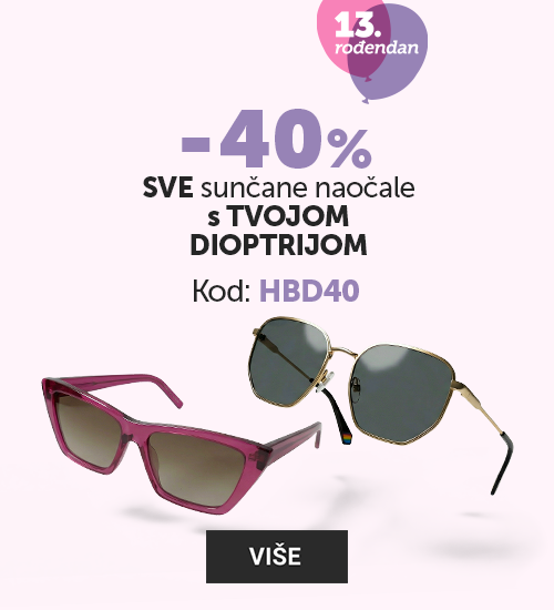 Sončna z dioptrijo -40% RD