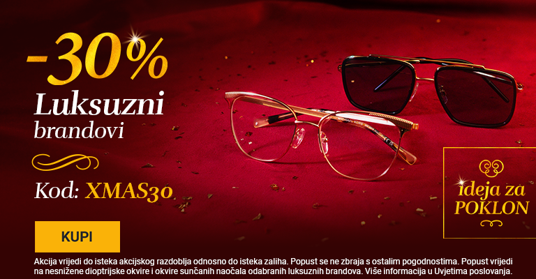 -30% selected luxury brands frames