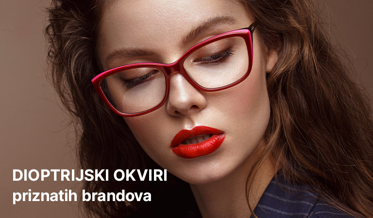 Boutique eyeglasses desktop banner