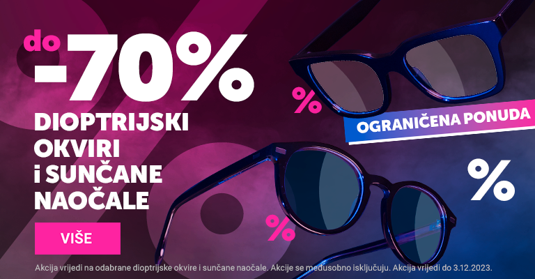 Glasses outlet banner