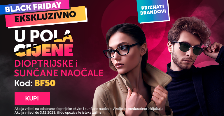 BF30 -30% korekcijski okvirji in sončna očala