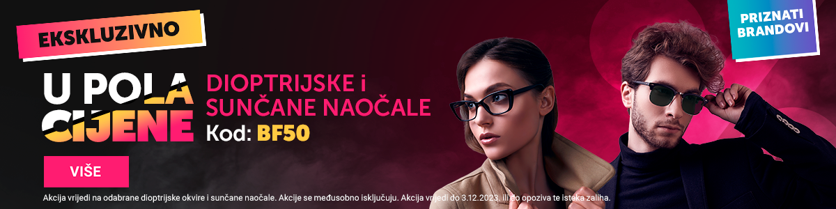 BF30 -30% korekcijski okvirji in sončna očala