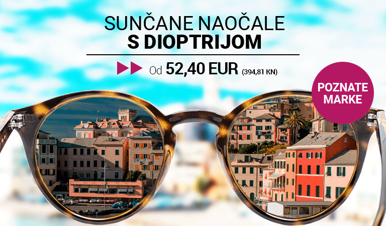 Sunčane naočale s dioptrijom