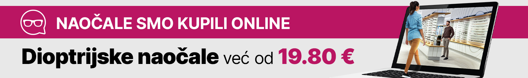 Crullé 1€ - banner desktop