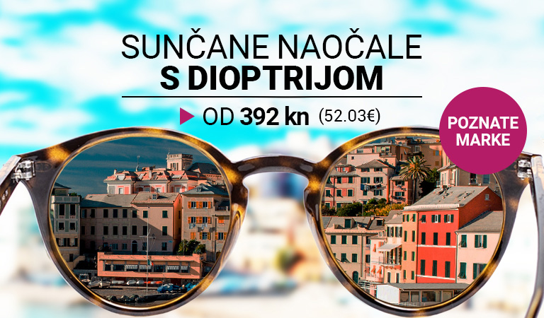 Sunčane naočale s dioptrijom