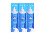 Otopina Avizor All Clean Soft 3x350 ml Paketi s otopinama za kontaktne leće - Otopina Avizor All Clean Soft 3x350 ml