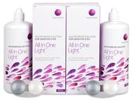 Otopina All In One Light 2 x 360 ml Paketi s otopinama za kontaktne leće - Otopina All In One Light 2 x 360 ml