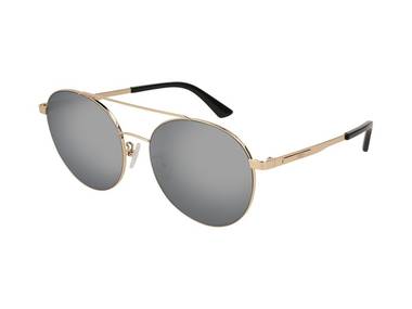 Alexander McQueen MQ0107SK 005 Pilot / Aviator sunčane naočale - Alexander McQueen MQ0107SK 005