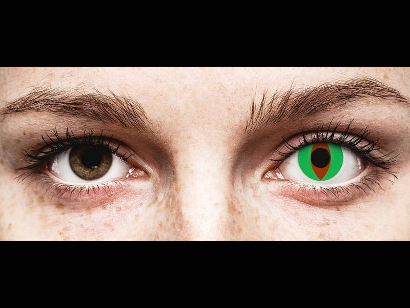 ColourVUE Crazy Lens - Raptor - bez dioptrije (2 kom leća)