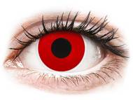 ColourVUE Crazy Lens - Red Devil - nedioptrijske (2 kom leća) Crvene kontaktne leće - nedioptrijske - ColourVUE Crazy Lens - Red Devil - nedioptrijske (2 kom leća)