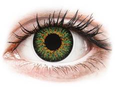 ColourVUE Glamour Green - bez dioptrije (2 kom leća)