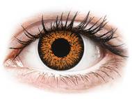 ColourVUE Glamour Honey - dioptrijske (2 kom leća) Smeđe kontaktne leće - dioptrijske - ColourVUE Glamour Honey - dioptrijske (2 kom leća)