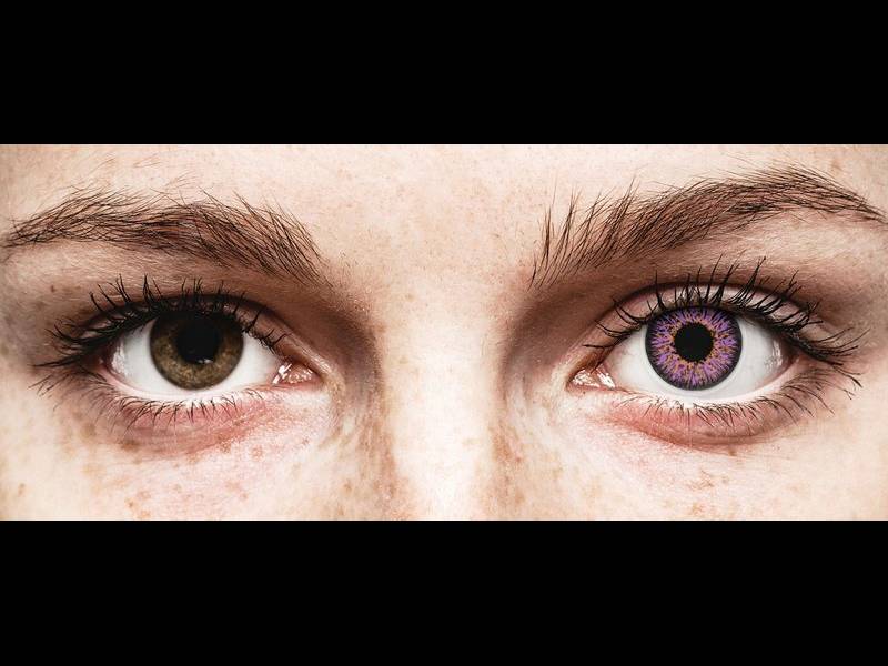 ColourVUE Glamour Violet - bez dioptrije (2 kom leća)