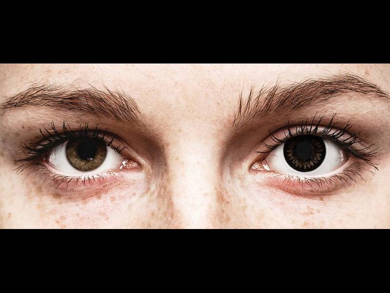 ColourVUE BigEyes Dolly Black - dioptrijske (2 kom leća)