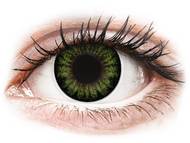 ColourVUE BigEyes Party Green - nedioptrijske (2 kom leća) Leće u boji - ColourVUE BigEyes Party Green - nedioptrijske (2 kom leća)