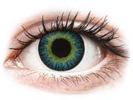 ColourVUE Fusion Yellow Blue - nedioptrijske (2 kom leća) Žute kontaktne leće - nedioptrijske - ColourVUE Fusion Yellow Blue - nedioptrijske (2 kom leća)