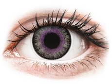 ColourVUE Fusion Violet Gray - bez dioptrije (2 kom leća)