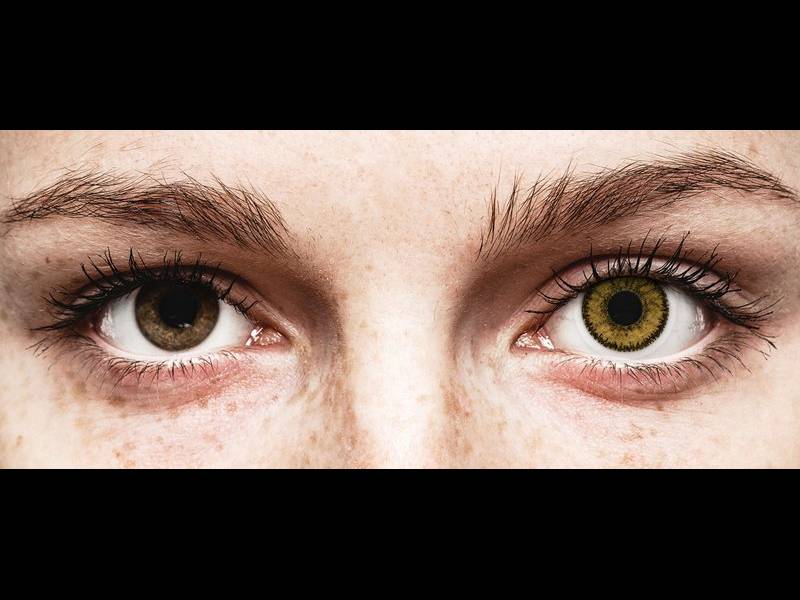 SofLens Natural Colors Dark Hazel - nedioptrijske (2 kom leća)