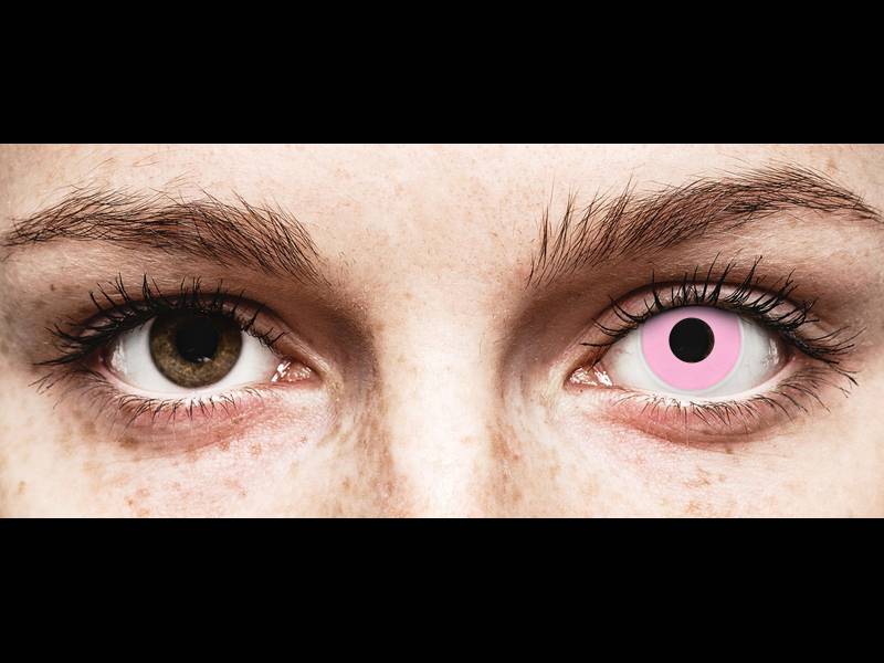 ColourVUE Crazy Lens - Barbie Pink - bez dioptrije (2 kom leća)