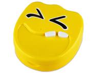 Kutija s ogledalom Smile - yellow Kutije za leće s ogledalom - Kutija s ogledalom Smile - yellow