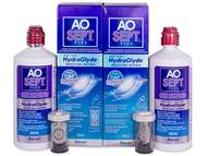 Otopina AO SEPT PLUS HydraGlyde 2x360 ml Paketi s otopinama za kontaktne leće - Otopina AO SEPT PLUS HydraGlyde 2x360 ml