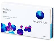 Biofinity Toric (3 kom leća) Mjesečne kontaktne leće - Biofinity Toric (3 kom leća)