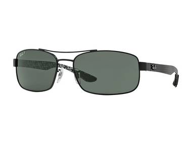 Ray-Ban CARBON FIBRE RB8316 - 002/N5 Pravokutan sunčane naočale - Ray-Ban CARBON FIBRE RB8316 - 002/N5