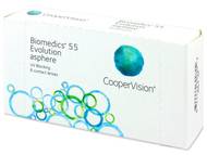 Biomedics 55 Evolution (6 kom leća) Mjesečne kontaktne leće - Biomedics 55 Evolution (6 kom leća)