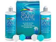 Otopina SoloCare Aqua 2 x 360ml Paketi s otopinama za kontaktne leće - Otopina SoloCare Aqua 2 x 360ml