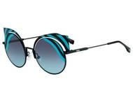 Fendi FF 0215/S 0LB/JF Fendi sunčane naočale - Fendi FF 0215/S 0LB/JF