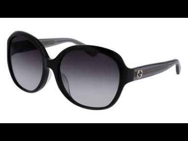 Gucci GG0080SK-002 Oval / Elipse sunčane naočale - Gucci GG0080SK-002