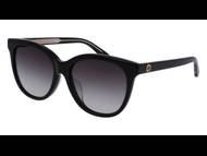 Gucci GG0081SK-001 Oval / Elipse sunčane naočale - Gucci GG0081SK-001